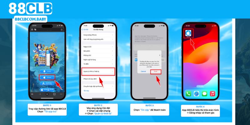 Các thao tác bạn cần thực hiện để download ứng dụng về iphone 